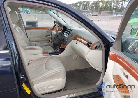 2001 Lexus Ls 430 z USA, uszkodzony, nr VIN JTHBN30F110022525